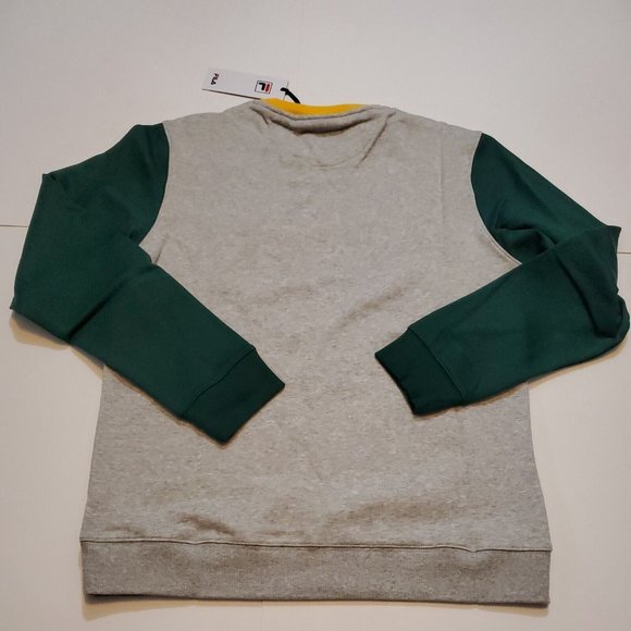 NWT Fila Men's Gray Adezero Crewneck Pullover Sweatshirt Medium New With Tags - Picture 3 of 9